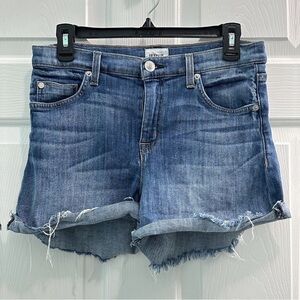 Hudson Women’s Size 27 Valeri Cut Off Blue Denim Shorts
